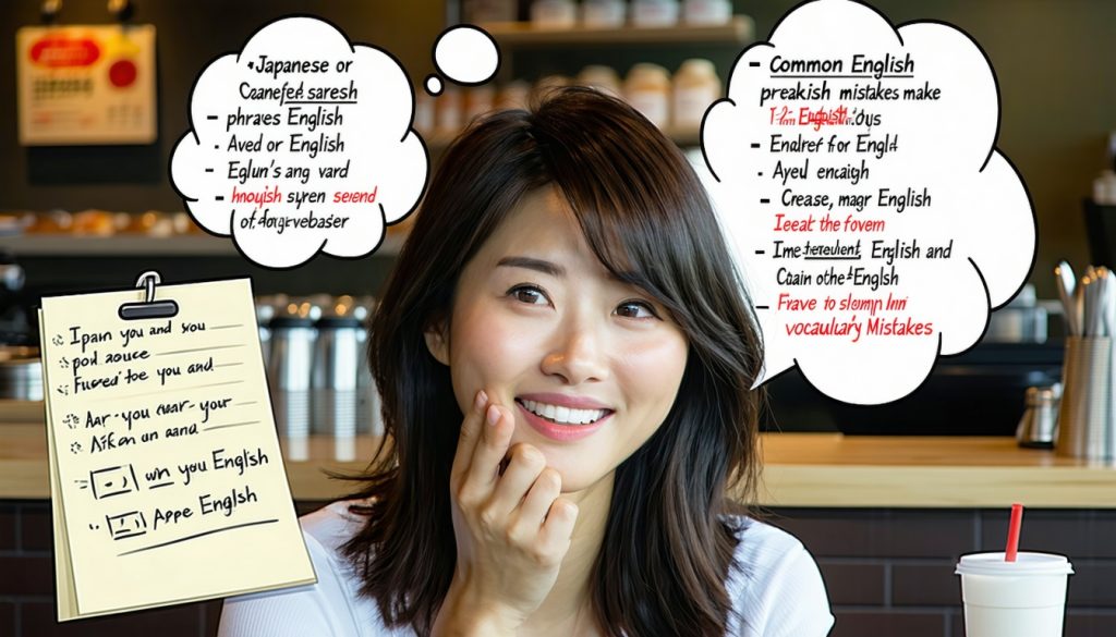 日本人がよく犯す英語の間違い
